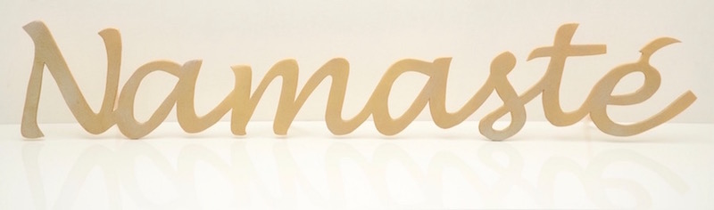 Namaste von sanghayoga Schule Ulrike & Andreas Medgyesi aus München