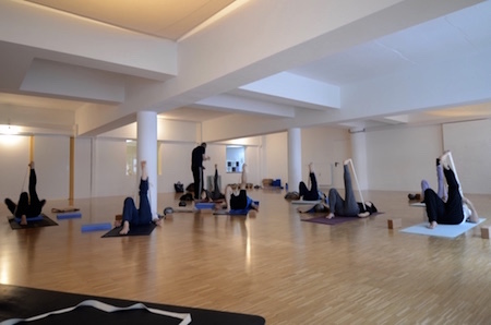 Übungsraum der sanghayoga Schule in München